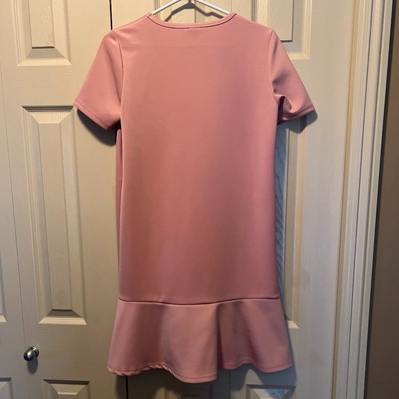 Vero Moda Drop Waist Pink Dress - Picture 2 of 3